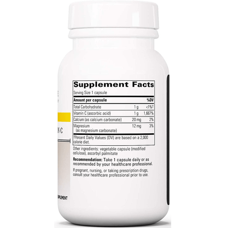 Integrative Therapeutics Buffered Vitamin C - 60 Cápsulas Vegetarianas - Haz Tu Pedido