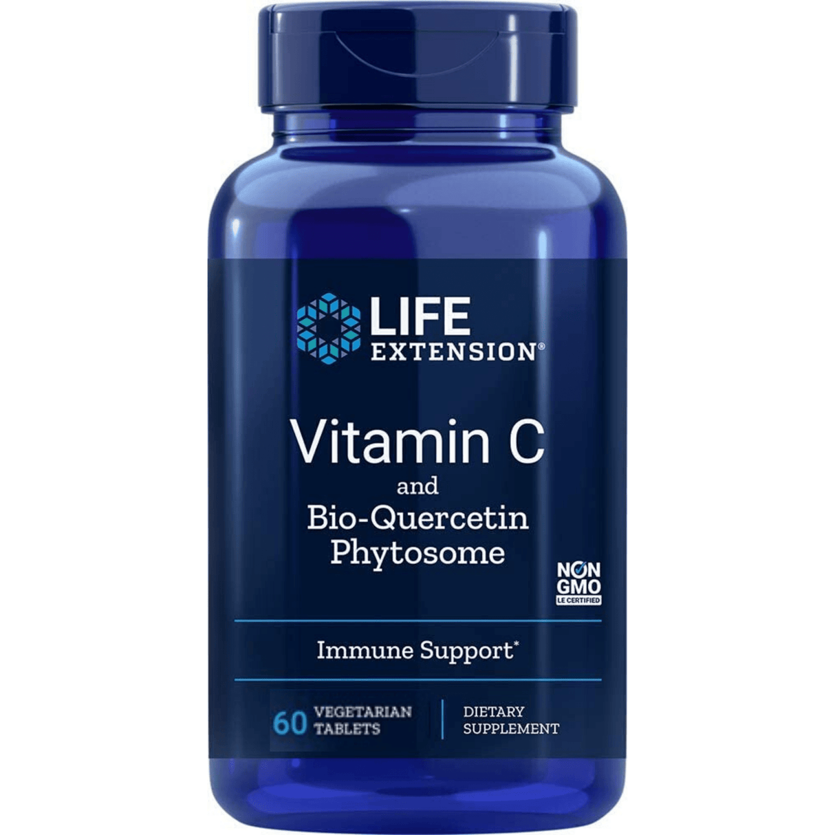 Life Extension Vitamin C with Bio-Quercetin Phytosome - Vegetarian Tablets - Haz Tu Pedido