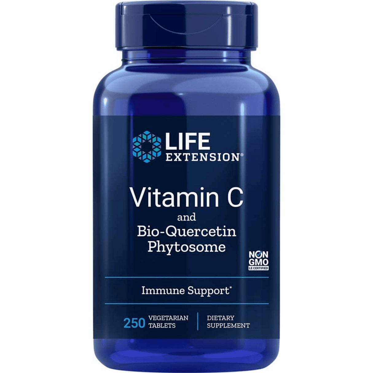 Life Extension Vitamin C with Bio-Quercetin Phytosome - Vegetarian Tablets - Haz Tu Pedido