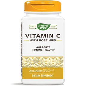 Natures Way Vitamin C with Rose Hips - 100 Cápsulas - Haz Tu Pedido