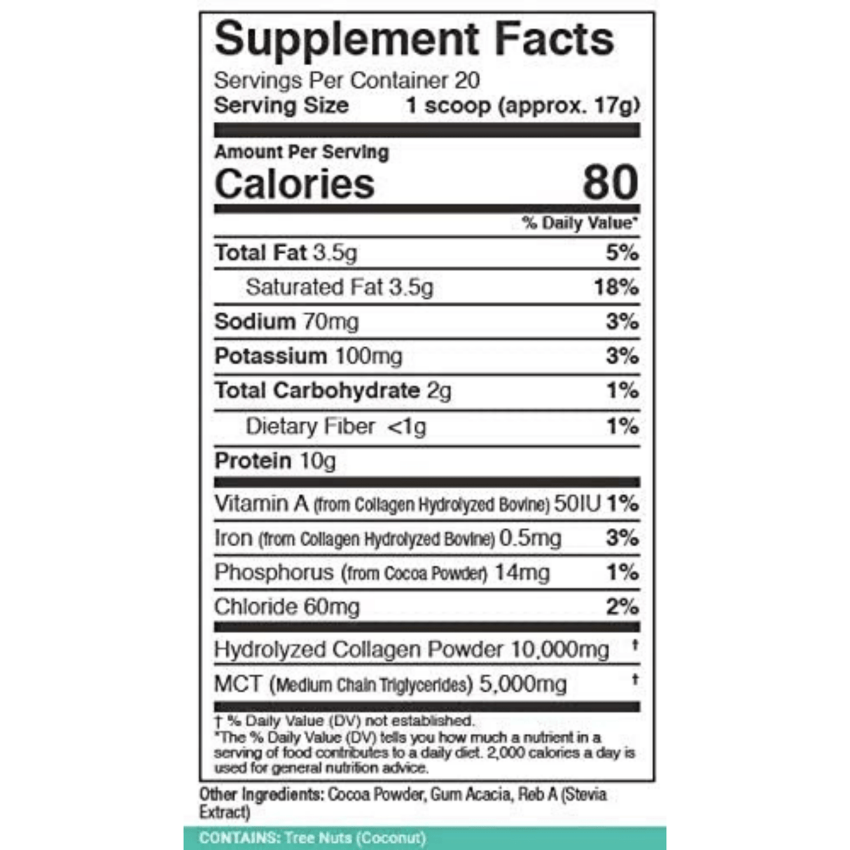 Perfect Keto Keto Collagen - 20 servicios - Haz Tu Pedido