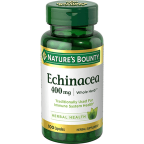 Nature's Bounty Echinacea 400 mg - 100 Cápsulas - Haz Tu Pedido