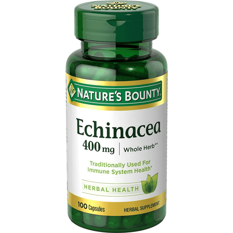 Nature's Bounty Echinacea 400 mg - 100 Cápsulas - Haz Tu Pedido