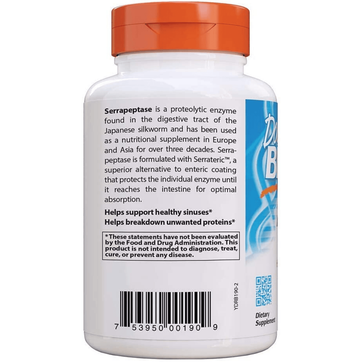 Doctor’s Best Serrapeptase - Veggie Capsules - Haz Tu Pedido