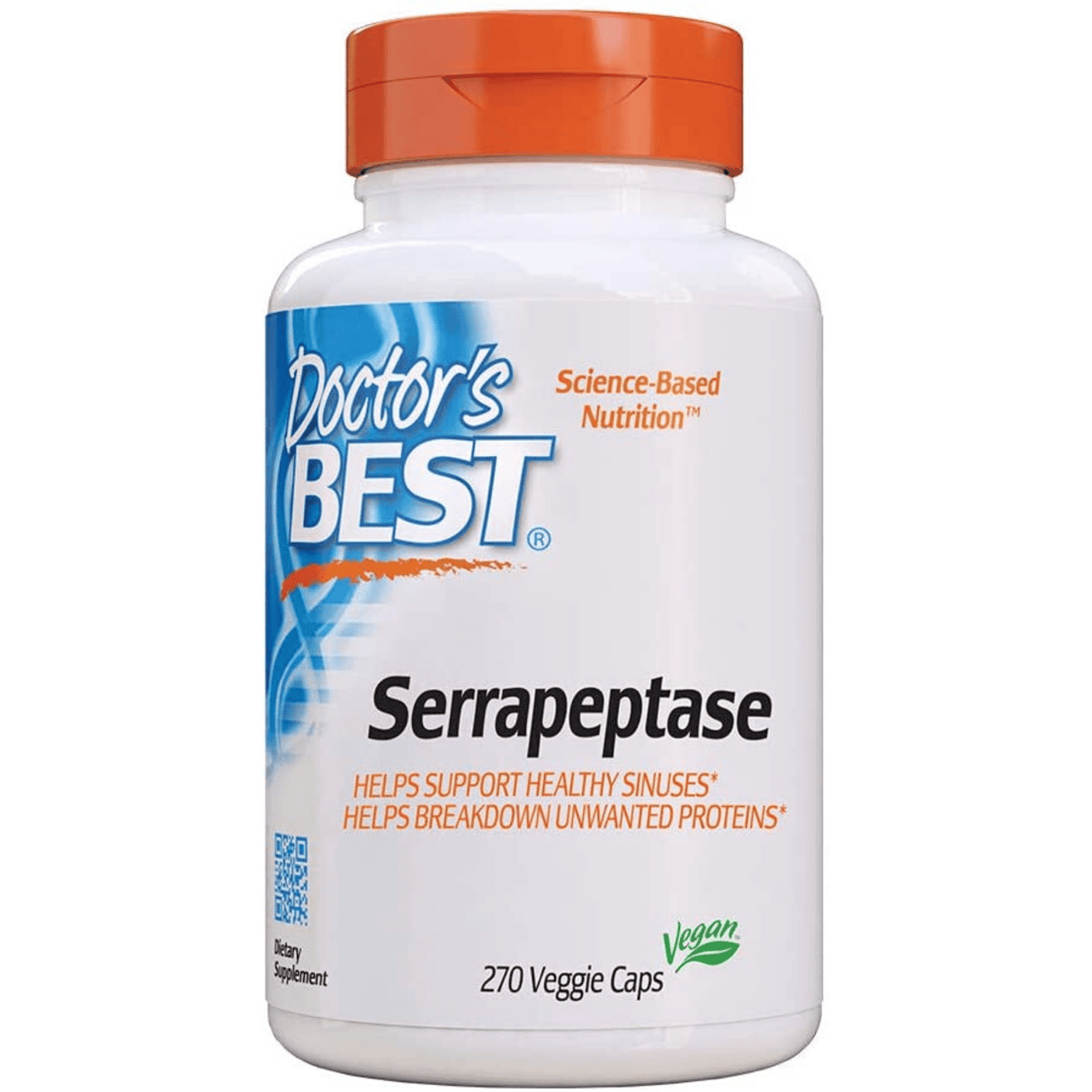 Doctor’s Best Serrapeptase - Veggie Capsules - Haz Tu Pedido