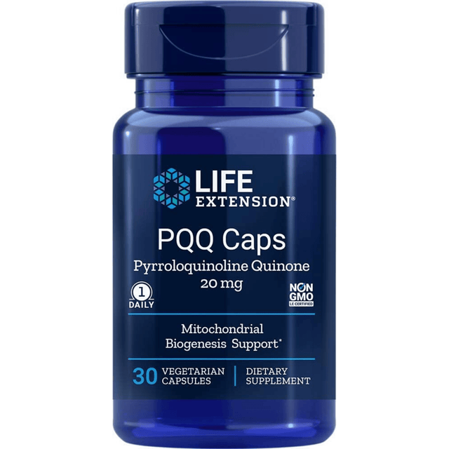 Life Extension PQQ Caps 20 mg - 30 Cápsulas Vegetarianas - Haz Tu Pedido