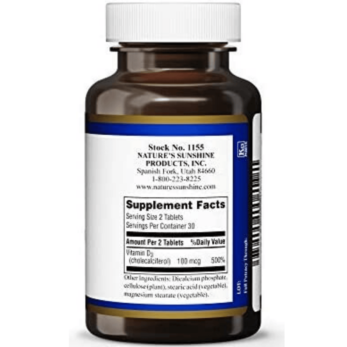 Nature's Sunshine Vitamin D3 - Haz Tu Pedido