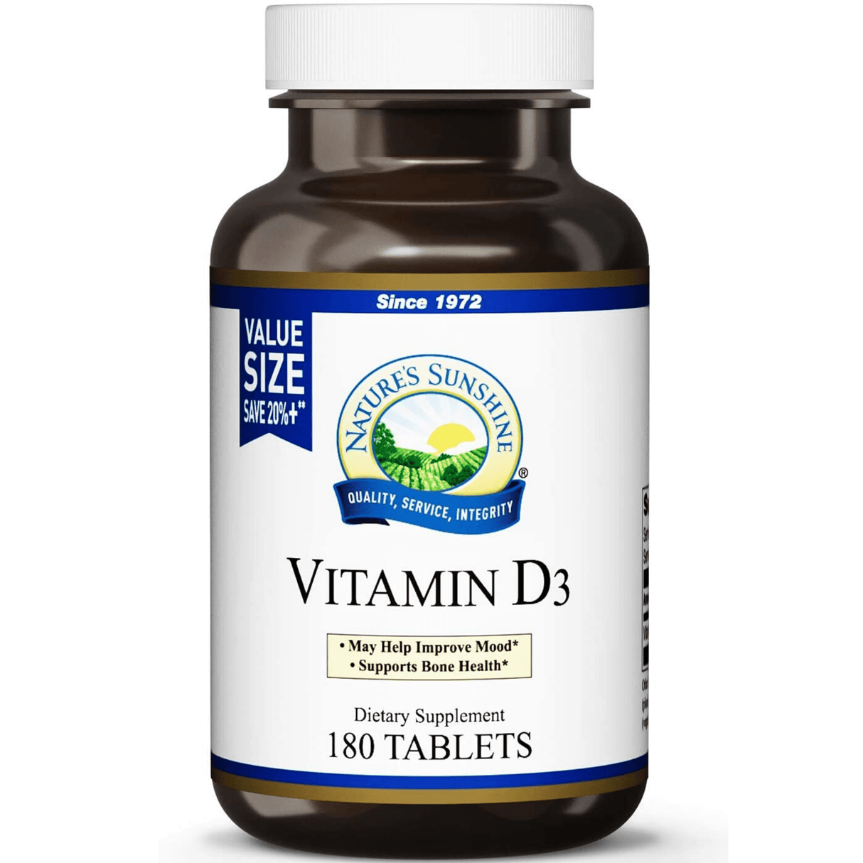 Nature's Sunshine Vitamin D3 - Haz Tu Pedido