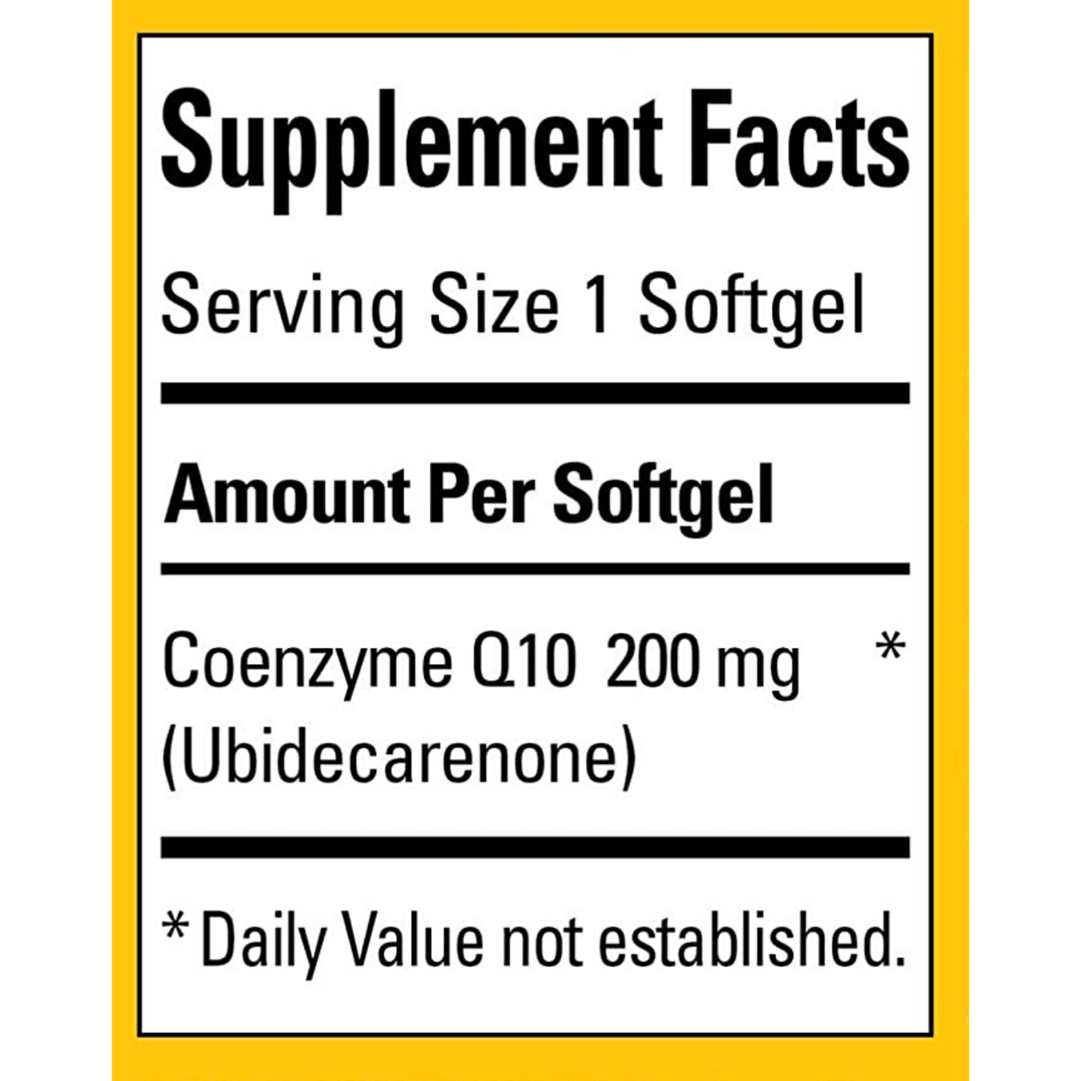 Nature Made CoQ10 200 mg - Cápsulas Blandas - Coenzima Q10 - Haz Tu Pedido
