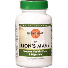 Mushroom Wisdom Super Lion's Mane - 120 Tabletas Vegetarianas - Haz Tu Pedido