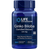Life Extension Ginkgo Biloba Certified Extract - 365 Cápsulas Vegetarianas - Haz Tu Pedido