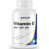 Nutricost Vitamin E 400 IU - 240 Cápsulas Blandas - Haz Tu Pedido