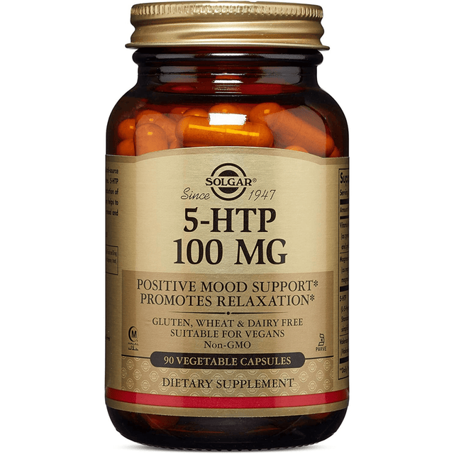 Solgar 5 HTP 100 mg - 90 Capsulas Vegetales - Haz Tu Pedido