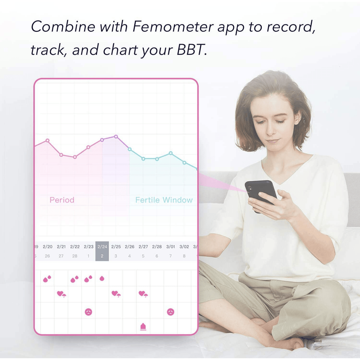 Femometer Termometro Basal Digital Monitor de Ovulacion - Haz Tu Pedido