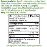 Natures Way Spirulina Micro-Algae - 100 Cápsulas Veganas - Haz Tu Pedido