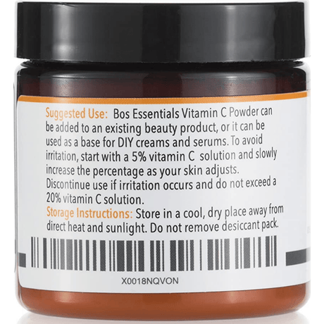 Bos Essentials Vitamin C Powder - 60 g - Haz Tu Pedido