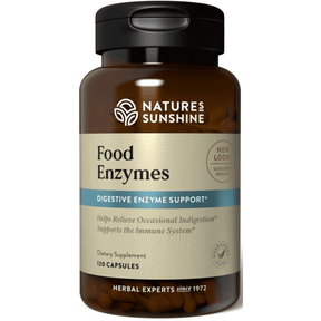 Nature's Sunshine Food Enzymes - 120 Cápsulas - Haz Tu Pedido