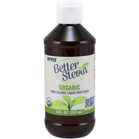 NOW Foods Better Stevia Organic Zero Calorie Liquid Sweetener - 237 ml - Haz Tu Pedido