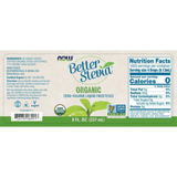 NOW Foods Better Stevia Organic Zero Calorie Liquid Sweetener - 237 ml - Haz Tu Pedido