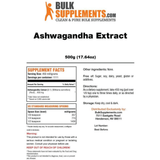 BulkSupplements Ashwagandha - Haz Tu Pedido