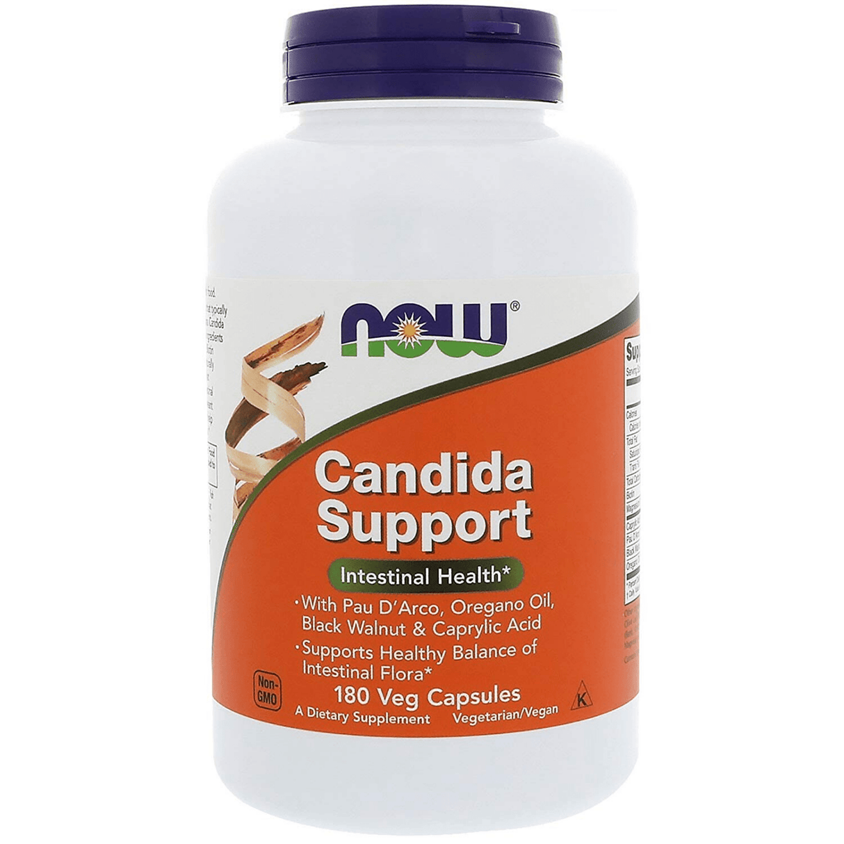 NOW Foods Candida Support - 180 Cápsulas - Haz Tu Pedido
