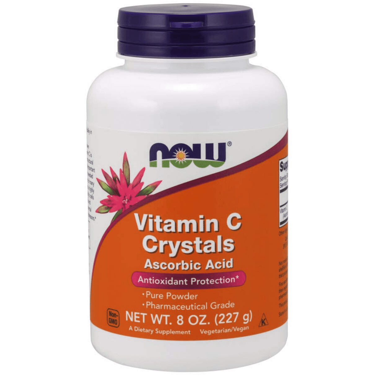NOW Foods Vitamin C Crystals - 227 g - Haz Tu Pedido