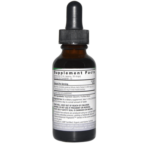 Natures Answer Gotu Kola Centella Asiatica - 30 ml - Haz Tu Pedido