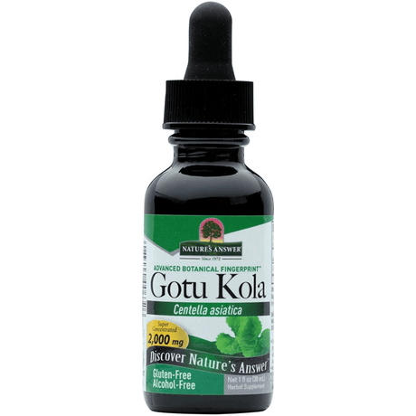 Natures Answer Gotu Kola Centella Asiatica - 30 ml - Haz Tu Pedido