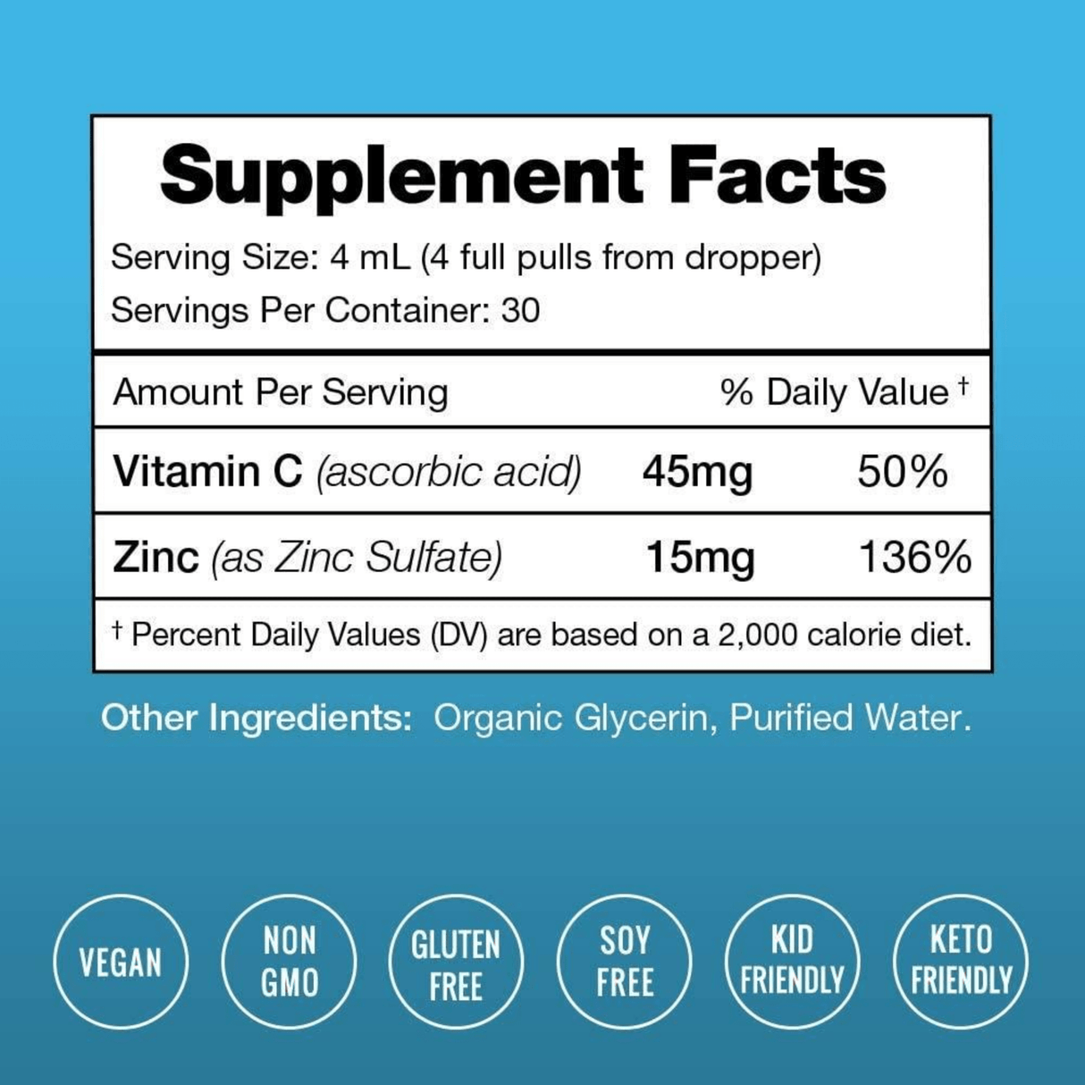 NutraChamps Ionic Zinc - 120 ml - Haz Tu Pedido