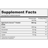 Kyolic Aged Garlic Extract Candida Cleanse and Digestión - Vegetarian Capsules - Haz Tu Pedido