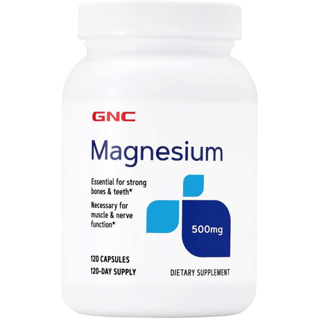 GNC Magnesium - 120 Cápsulas - Haz Tu Pedido