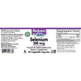 Bluebonnet Selenium 200 mcg - 90 Cápsulas De Origen Vegetal - Haz Tu Pedido