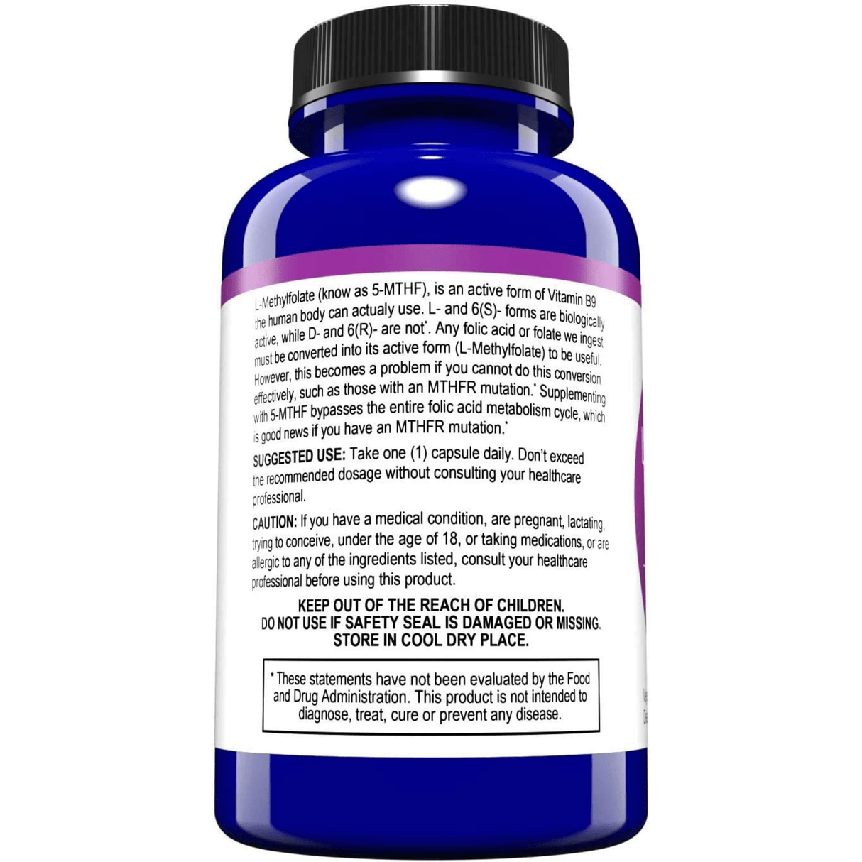 MD. Life L-Methylfolate Folate - 60 Cápsulas Vegetarianas - Haz Tu Pedido