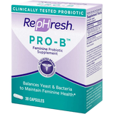 Rephresh Pro-B Femenine Probiotic Supplement - 30 Cápsulas - Haz Tu Pedido