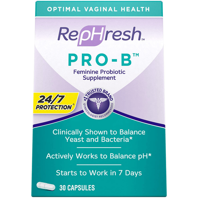 Rephresh Pro-B Femenine Probiotic Supplement - 30 Cápsulas - Haz Tu Pedido
