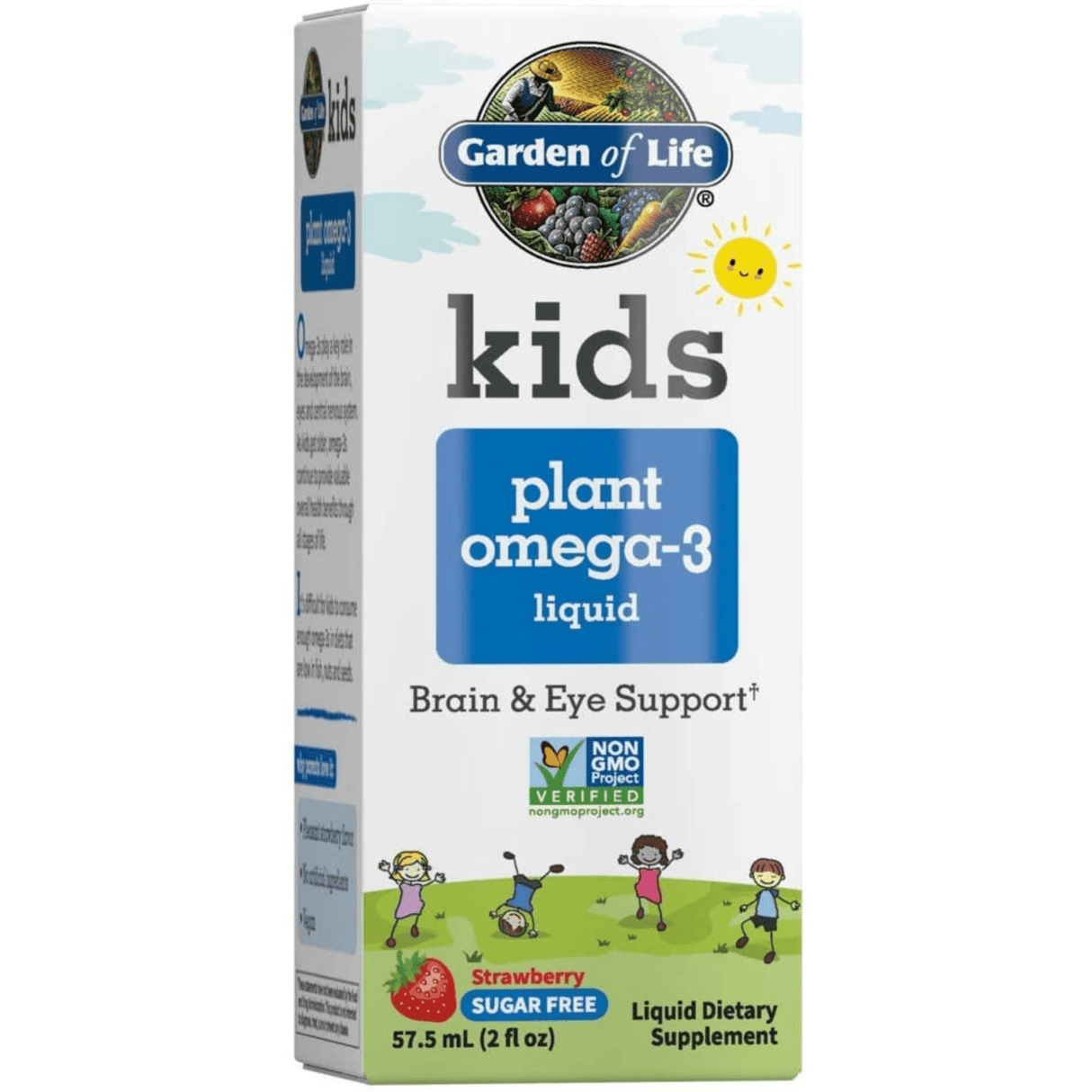 Garden of Life Kids Plant Omega-3 Liquid - Fresa - 57,5 ml - Haz Tu Pedido