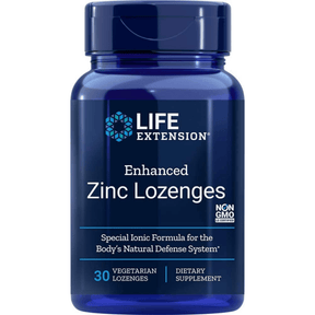 Life Extension Enhanced Zinc Lozenges - 30 Pastillas Vegatarianas - Haz Tu Pedido