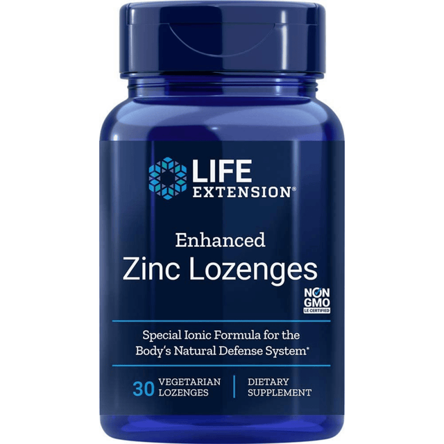 Life Extension Enhanced Zinc Lozenges - 30 Pastillas Vegatarianas - Haz Tu Pedido