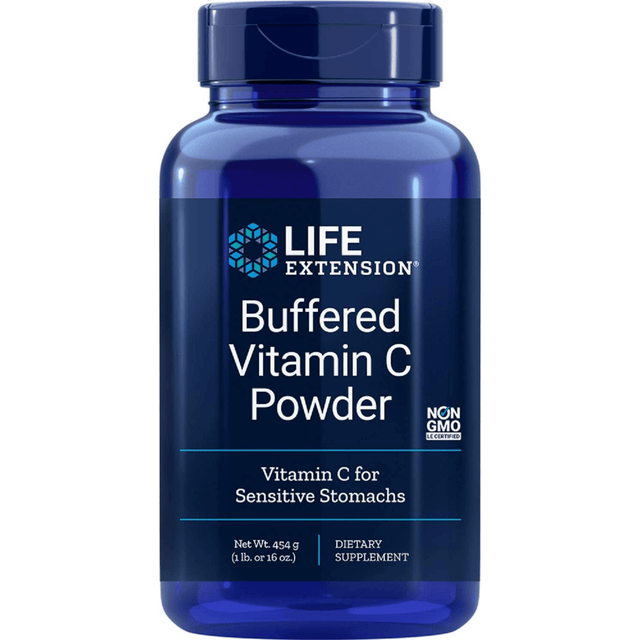 Life Extension Buffered Vitamin C Powder - 454 g - Haz Tu Pedido