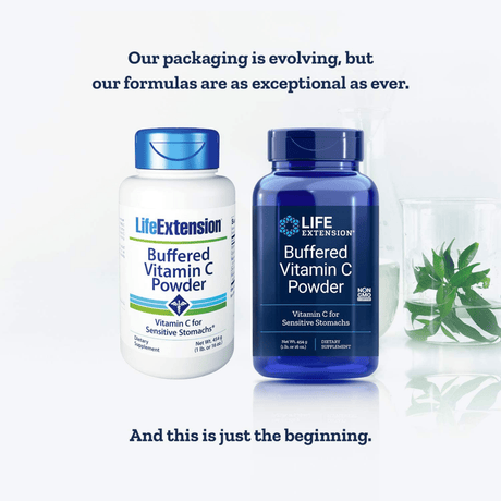 Life Extension Buffered Vitamin C Powder - 454 g - Haz Tu Pedido