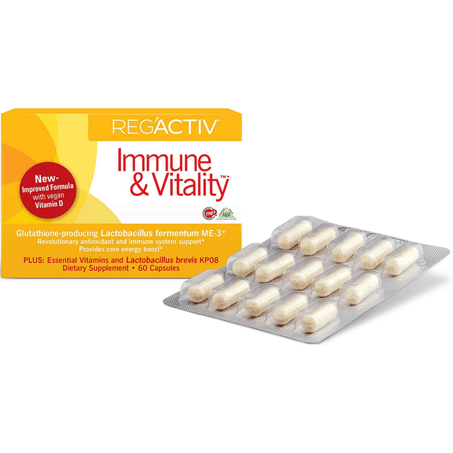 Reg'Activ Immune and Vitality - 60 Cápsulas - Haz Tu Pedido
