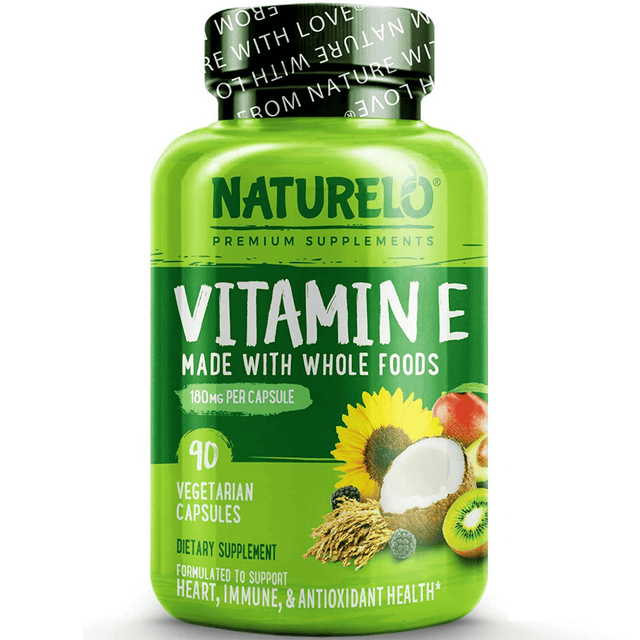 Naturelo Vitamin E - 90 Cápsulas Vegetarianas - Haz Tu Pedido