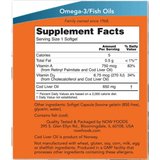 NOW Foods Cod Liver Oil 650 mg - 250 Cápsulas Blandas - Haz Tu Pedido