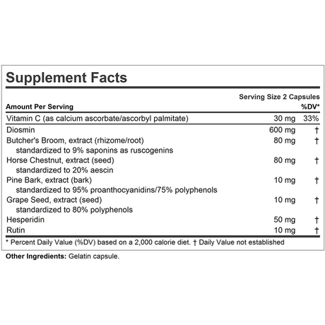 Andrew Lessman Circulation & Vein Support for Healthy Legs - Capsules - Haz Tu Pedido
