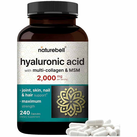 Ácido Hialurónico Con Vitamina E - 240 Cápsulas - Haz Tu Pedido