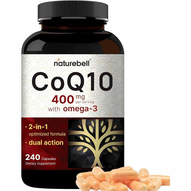 Coenzima CoQ10 con Omega 3 - 240 Cápsulas - Haz Tu Pedido