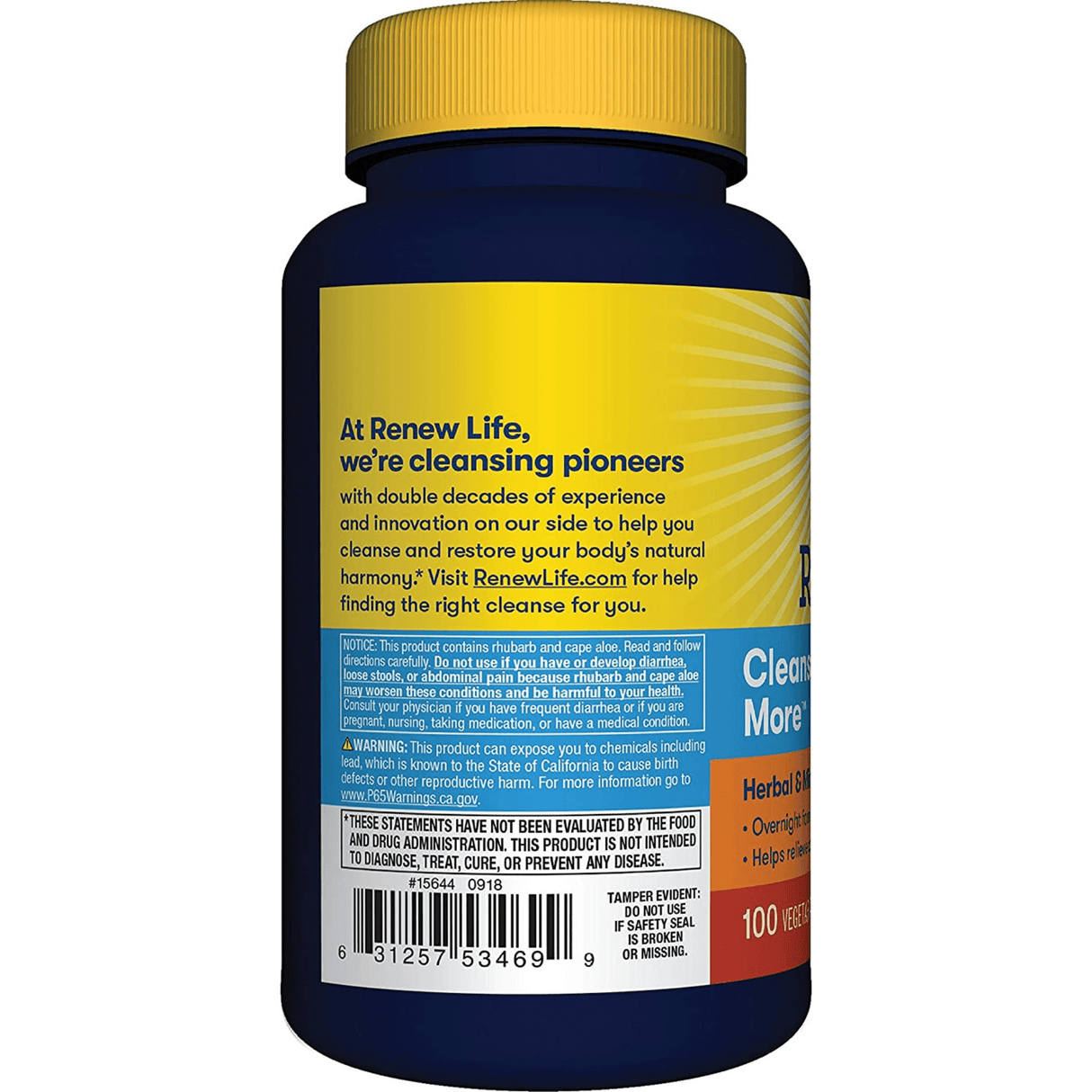 Renew Life Cleanse More - Vegetarian Capsules - Haz Tu Pedido