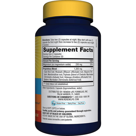 Renew Life Cleanse More - Vegetarian Capsules - Haz Tu Pedido