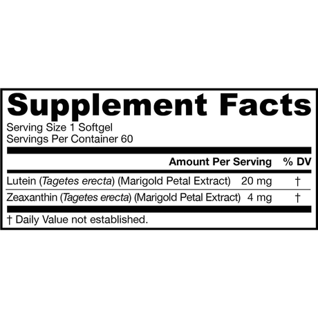 Jarrow Formulas Lutein - Softgels - Haz Tu Pedido