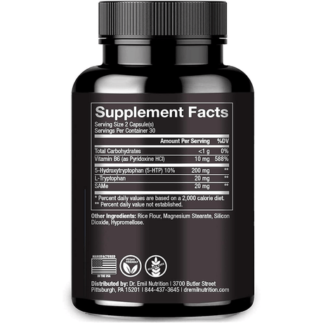 Dr. Emil Nutrition 5-HTP Plus - 60 Cápsulas - Haz Tu Pedido